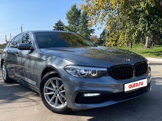 2017 BMW 5 серии 520d VII (G30/G31/G38), серый, 2220000 рублей, вид 1