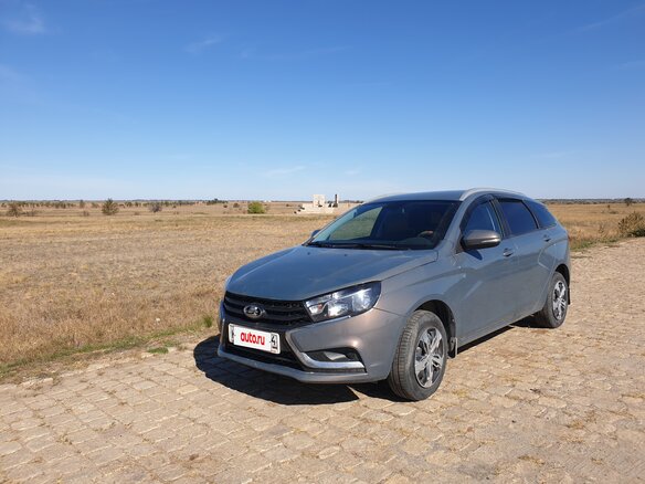 2020 Lada (ВАЗ) Vesta SW I, серый, 1220000 рублей