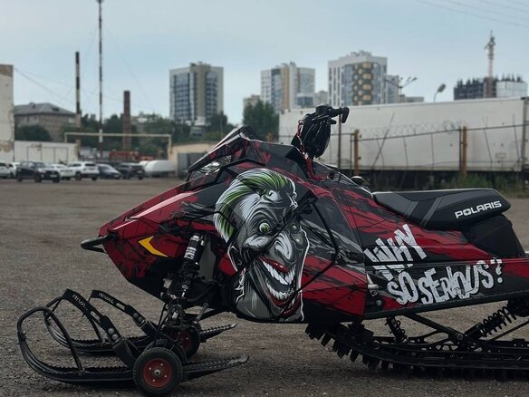 2016 Polaris 800 SKS, красный, 750000 рублей - вид 6