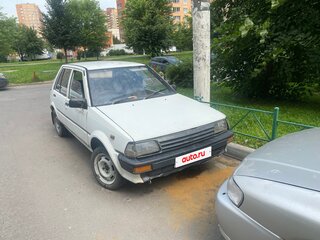 1985 Toyota Starlet III (P70), белый, 100000 рублей, вид 1