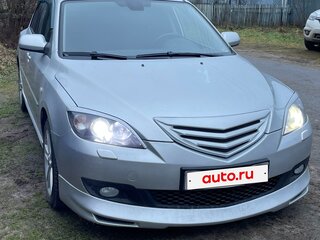 2008 Mazda 3 I (BK) Рестайлинг, серебристый, 700000 рублей, вид 2