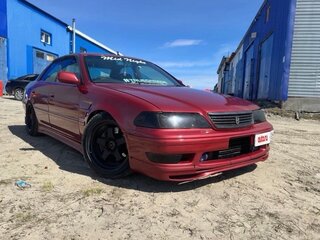 1996 Toyota Mark II VIII (X100), белый, 850000 рублей, вид 1