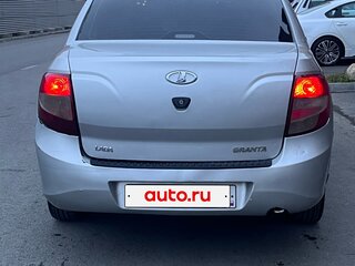2012 Lada (ВАЗ) Granta I, серебристый, 300000 рублей, вид 4