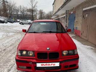 1991 BMW 3 серии 325i III (E36), красный, 695000 рублей, вид 2