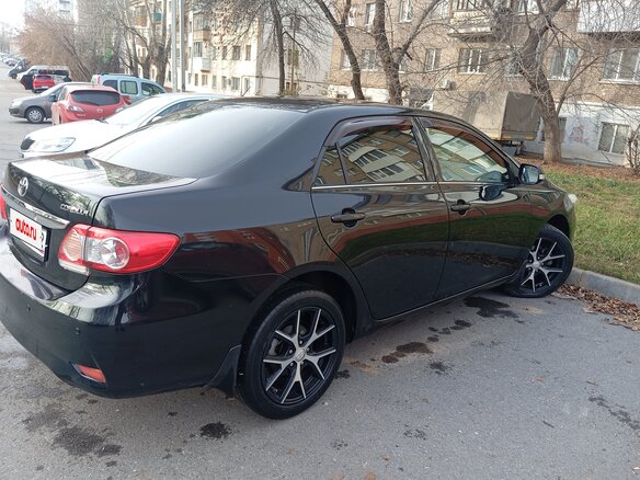 2010 Toyota Corolla X (E140, E150) Рестайлинг, чёрный, 1100000 рублей - вид 10