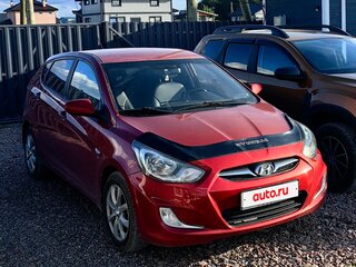 2012 Hyundai Solaris I, красный, 670000 рублей, вид 1