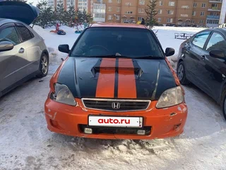1998 Honda Civic Ferio II, оранжевый, 110000 рублей, вид 2