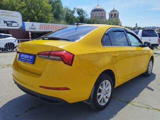 2021 Skoda Rapid II, жёлтый, 1499000 рублей, вид 5