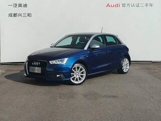 2018 Audi A1 I (8X) Рестайлинг, синий, 960010 рублей, вид 1