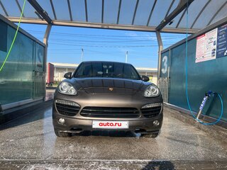 2014 Porsche Cayenne S Diesel II (958), коричневый, 3450000 рублей, вид 2