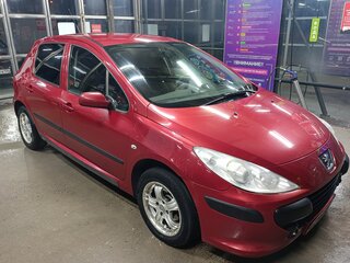 2007 Peugeot 307 I Рестайлинг, красный, 450000 рублей, вид 2