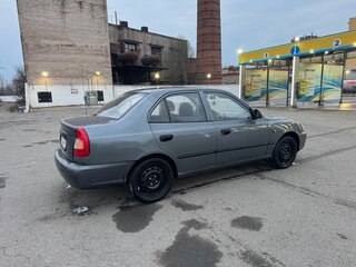 2004 Hyundai Accent ТагАЗ II, серый, 250000 рублей, вид 2