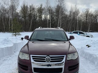 2007 Volkswagen Touareg I Рестайлинг, пурпурный, 1000000 рублей, вид 1