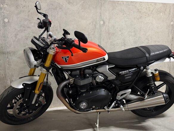 2025 Triumph Speed Twin, оранжевый, 1900000 рублей - вид 5