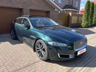 2014 Jaguar XJ Long IV (X351), зелёный, 2150000 рублей, вид 2