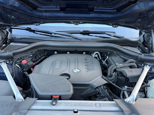 2018 BMW X4 20d II (G02), синий - вид 10