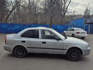 2006 Hyundai Accent ТагАЗ II, серебристый, 300000 рублей, вид 3