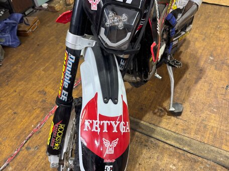2012 Husqvarna TE 310, красный, 280000 рублей, вид 5