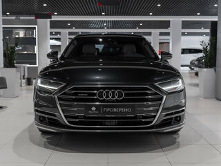 2019 Audi A8 Long 45 TDI IV (D5), чёрный, 4645000 рублей, вид 3