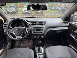 2015 Kia Rio III Рестайлинг, голубой, 899000 рублей, вид 4