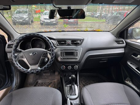2015 Kia Rio III Рестайлинг, голубой, 899000 рублей, вид 4