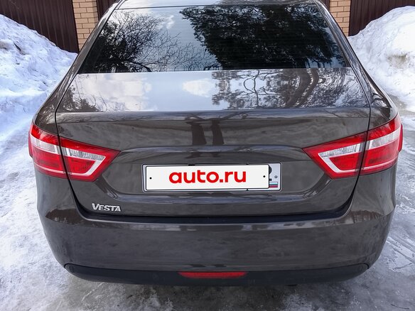 2019 Lada (ВАЗ) Vesta I, коричневый, 900000 рублей - вид 9