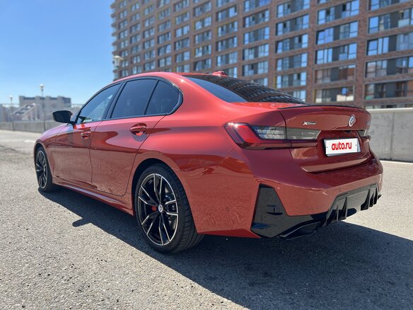 2022 BMW 3 серии M340i xDrive VII (G2x) Рестайлинг, красный, 8200000 рублей - вид 12