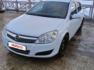 2008 Opel Astra H Рестайлинг, белый, 630000 рублей, вид 1