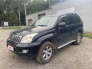2005 Toyota Land Cruiser Prado 120 Series, чёрный, 1900000 рублей, вид 1