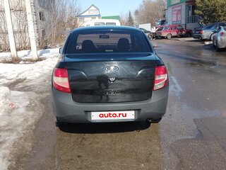 2014 Lada (ВАЗ) Granta I, чёрный, 210000 рублей, вид 4