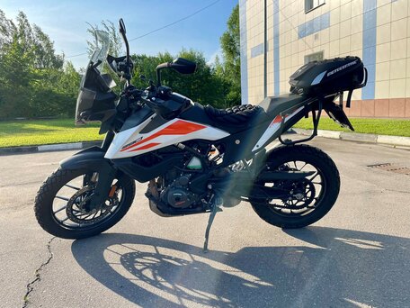 2021 KTM 390 Adventure, белый, 570000 рублей, вид 1
