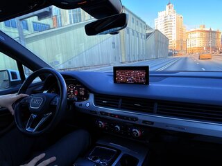 2019 Audi Q7 II (4M), белый, 5500000 рублей, вид 4