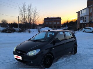 2007 Hyundai Getz I Рестайлинг, синий, 550000 рублей, вид 1