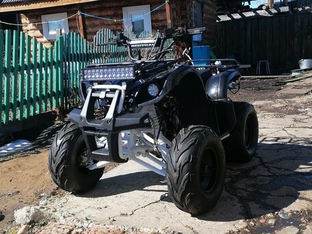 2014 Irbis ATV 125U, чёрный, 85000 рублей, вид 2