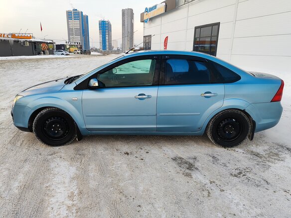 2007 Ford Focus II, голубой - вид 5