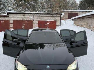 2013 BMW 5 серии 520i VI (F10/F11/F07) Рестайлинг, чёрный, 1650000 рублей, вид 2