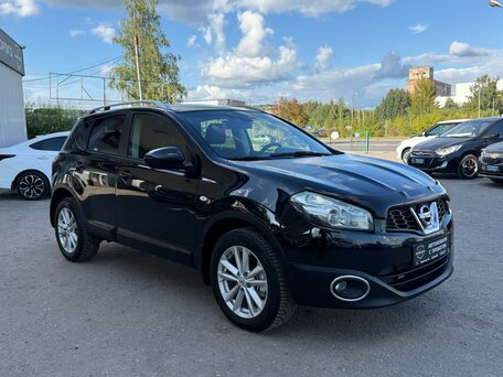 2012 Nissan Qashqai I Рестайлинг, чёрный, 1060000 рублей, вид 4