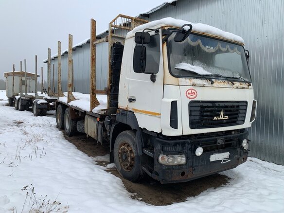2013 МАЗ 6312, белый, 1500000 рублей