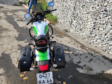 2017 Kawasaki EN650 Vulcan S, белый, 650000 рублей, вид 5