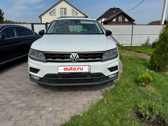 2019 Volkswagen Tiguan II, белый, 1800000 рублей