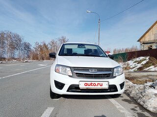 2017 Lada (ВАЗ) Granta I, белый, 360000 рублей, вид 4
