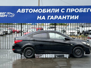 2011 Hyundai Solaris I, чёрный, 399000 рублей, вид 3