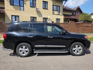 2014 Toyota Land Cruiser 200 Series Рестайлинг 1, чёрный, 3600000 рублей, вид 2