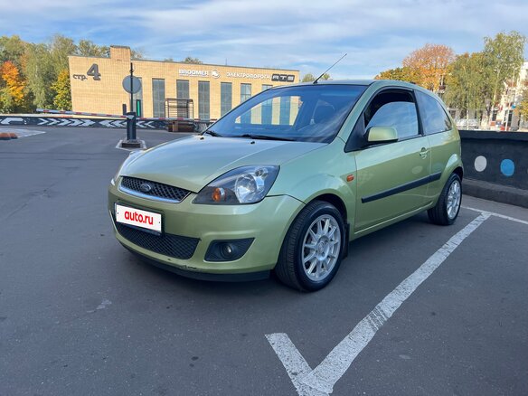 2007 Ford Fiesta Mk5, зелёный, 470000 рублей - вид 3