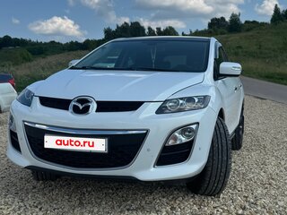 2010 Mazda CX-7 I Рестайлинг, белый, 1450000 рублей, вид 3