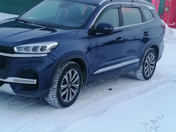 2021 Chery Tiggo 8 I, синий, 1800000 рублей - вид 6