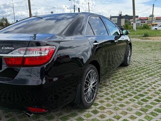 2016 Toyota Camry VII (XV50) Рестайлинг, чёрный, 2250000 рублей, вид 5