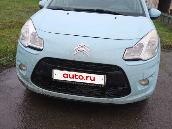 2011 Citroen C3 II, голубой, 600000 рублей