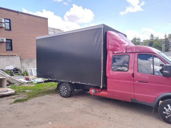2007 ГАЗ ГАЗель (33023/330273) Фермер, красный, 850000 рублей - вид 4