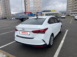2021 Hyundai Solaris II Рестайлинг, белый, 1550000 рублей, вид 5